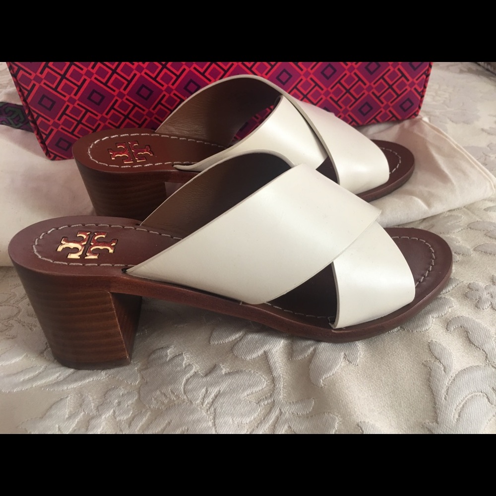 Tori Burch Montrose Block Heel Size 6.5